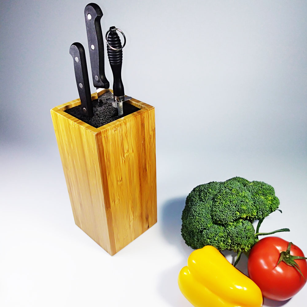 Slotless Knife Block is the best knife block for your kitchen storage.
