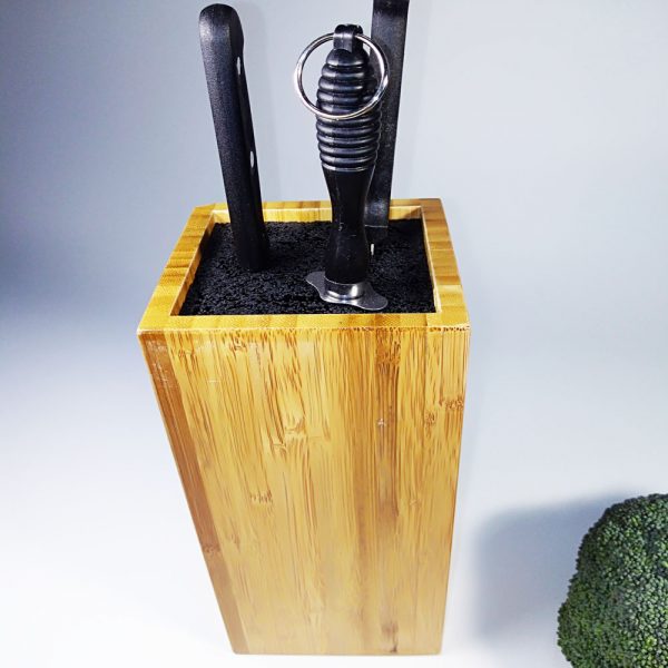 Slotless Knife Block is the best knife block for your kitchen storage.